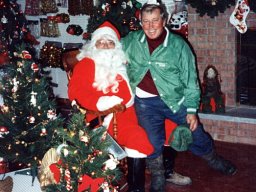 Santa and George